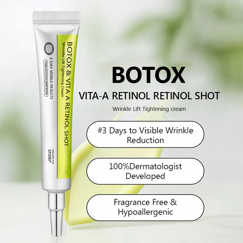 Botox & Vita A Retinol Shot Wrinkle Lift Tightening Cream